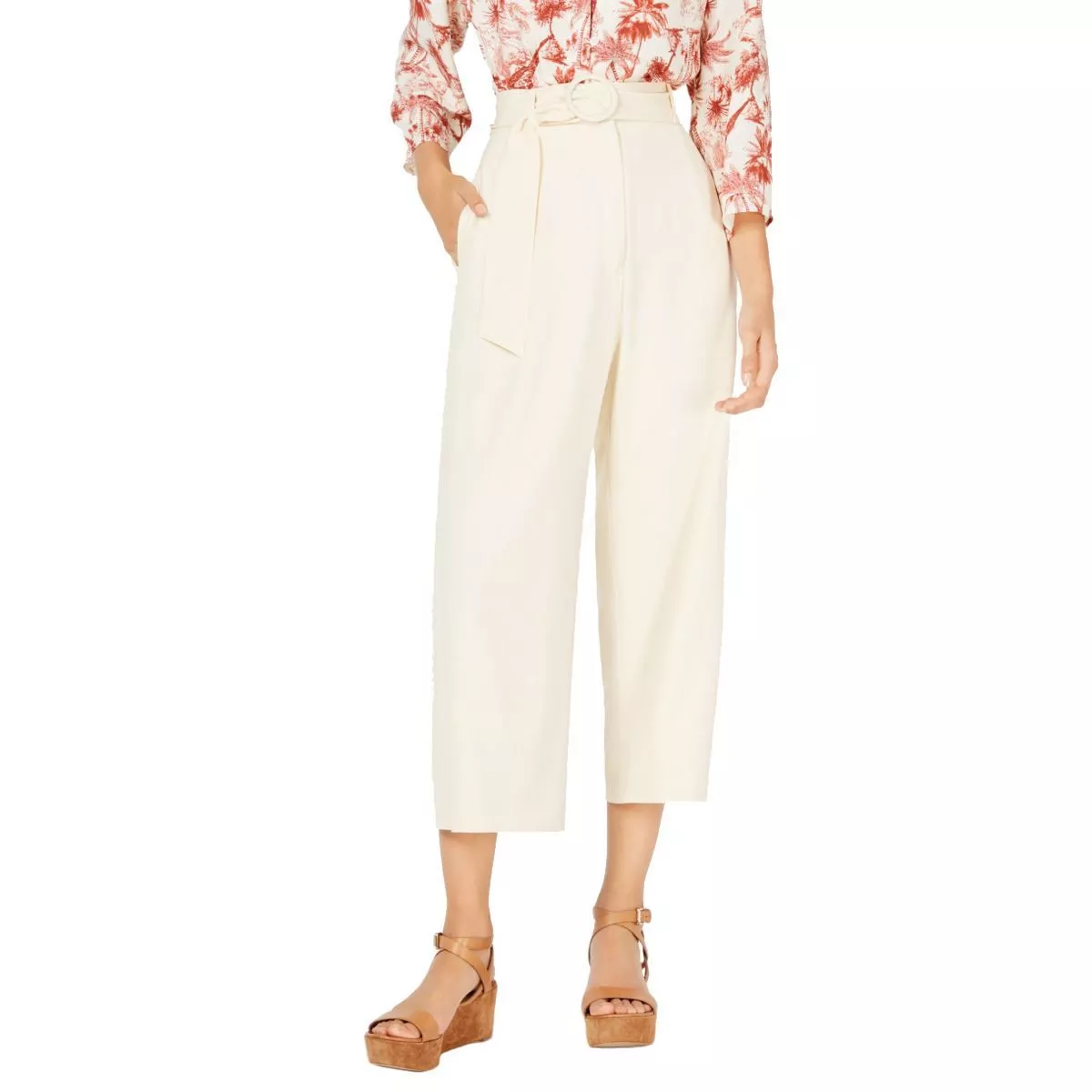 Maya Trousers - Cream – The Frankie Shop