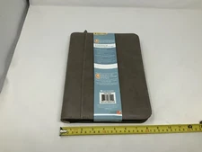 Day-Timer Loose-Leaf 7 Ring Organizer System Agenda Grey D68029 (DEFECTIVE) READ