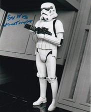 SYD WRAGG signed Autogramm 20x25cm STAR WARS in Person autograph COA