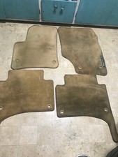 2003 - 2010 Porsche Cayenne Oem Tan Carpet Floor Mat Set Of 4