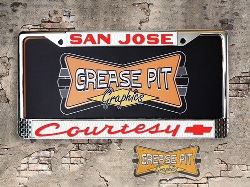 Courtesy Chevrolet San Jose License Plate Frame - Picture 2 of 3