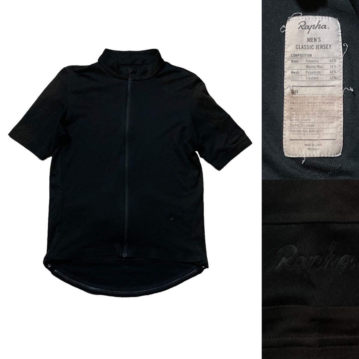 Rapha Cycling Classic Jersey Men's in Black / Brown (Flawed