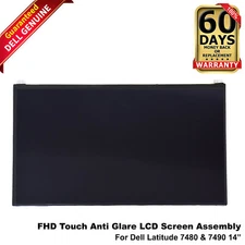 Dell Latitude 7490 14 FHD Touch LCD Screen Matte Display Panel B140HAK02.2 RVFT5