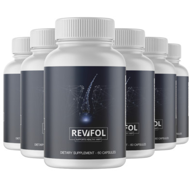 6 Bottles Revifol Hair Skin and Nails Supplement Hair Growth Vitamins 60 Caps