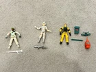 Vintage ARAH G.I Joe 3 3/4" Figure lot of 3 Iceberg Lightfoot Avalanche Weapons