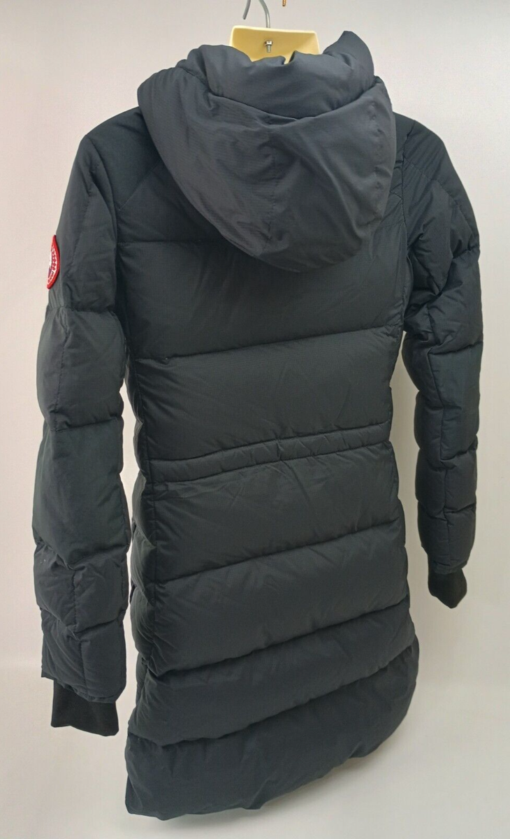 Canada Goose Women's Black Alliston Down Puffer Coat Size XXS 2XS