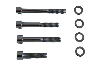 Allen Mount Kit for Front Brake Caliper Chrome fits Harley Davidson