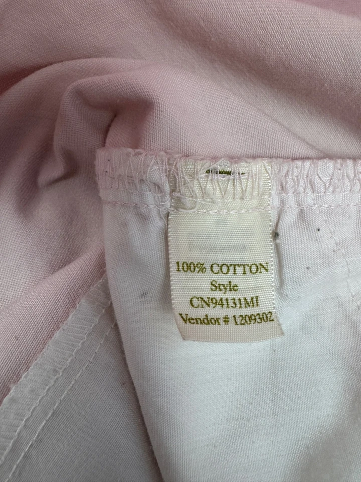 Pantalones chinos Caslon Jeans para mujer 6 rosas tiro alto pierna ancha Barbie carrera Foto 4 de 4