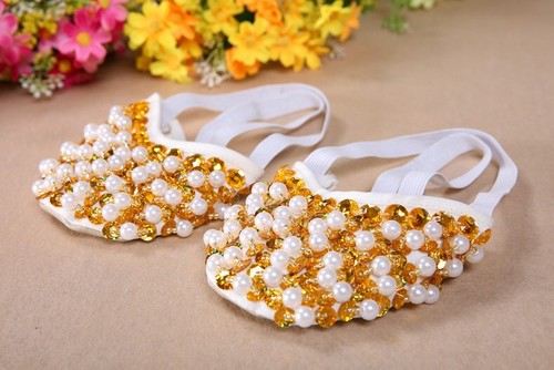 RÄUMUNGVERKAUF X11008 Bauchtanz Schläppchen Ballett Schuhe Shoes - Bild 11 von 16