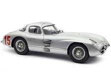 MERCEDES-BENZ 300 SLR #15 SWEDEN GP (1955) 1/18 DIECAST MODEL CAR BY CMC M-244