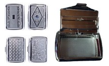 Metall Tabak Dose 100 mm Etui Raucher Etui Metall Click Box Dreher Dose Box