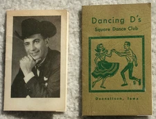 Two Square Dancing Dance 1969 Schedules Donnellson Ottumwa Iowa Bud Conner 
