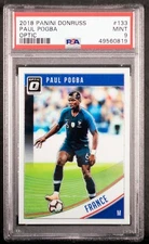 2018 Panini Donruss Optic Paul Pogba #133 PSA 9 MINT France Man United