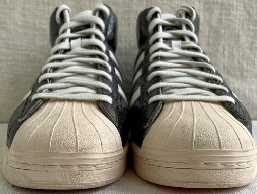 Adidas 465179 Pro Model Snakeskin Sneakers Blk/Wht/MTGold 2006 UK 11.5 US 12 - 第 6/17 張圖片