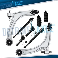 Front Lower Control Arms Tie Rods w/ Boots for 2005 - 2011 Cobalt HHR G5 Pursuit