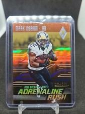 2016 Panini Phoenix Adrenaline Rush Orange Football Card #ARMI Mark Ingram /299