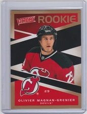 2010-11 UPPER DECK VICTORY OLIVIER MAGNAN GRENIER GOLD UPDATE RC UD ROOKIE #335
