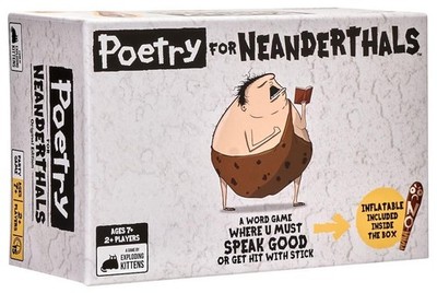Poetry for Neanderthals Card Game by Exploding Kittens NEW SEALED Family Ages 7+