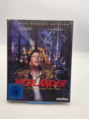 Highlander - Studiocanal Mediabook -Erstauflage- / 2-Disc (BluRay & DVD) Edition