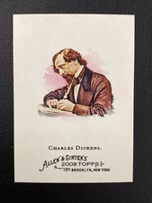 2008 Topps Allen & Ginter #219 Charles Dickens Novelist