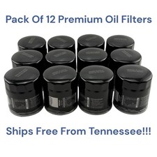 12-oil Filters For Fram Ph3614 Ac Delco Pf53 Purolater 10241 Wix 51348