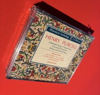 New Sealed 2 CD: HENRY PURCELL Celebrated Songs / Concerted Pieces