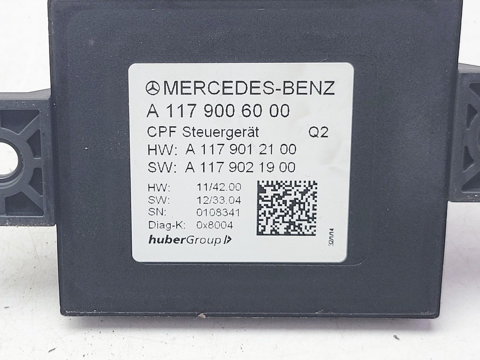 MERCEDES BENZ GLA X156 REVERSE CAMERA CONTROL MODULE 2014 A1179006000 ...