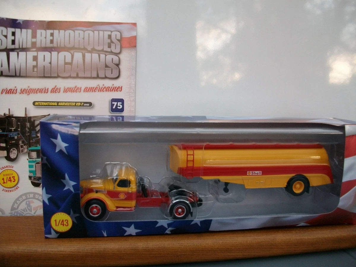 SEMI-REMORQUE SEULE : 3 ESSIEUX CONTAINER CMA CGM IXO 1/43