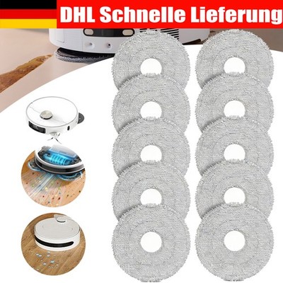 10stk Wischtücher Mopptücher Für L10s Ultra Gen 2, L10s Pro Ultra Mova E30 Ultra