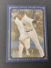 2008 Upper Deck Masterpieces - Derek Jeter #109 Blue Framed Border /125