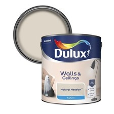 Dulux Matt Smooth  Creamy Emulsion Walls  Ceilings Paint 2.5L Colours
