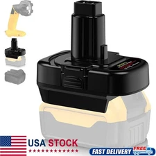 Battery adapter for Dewalt/Milwaukee 18V/20V to Dewalt 12V-14.4V Ni-MH tools