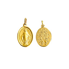14k Gold Miraculous Medal for sale | eBay