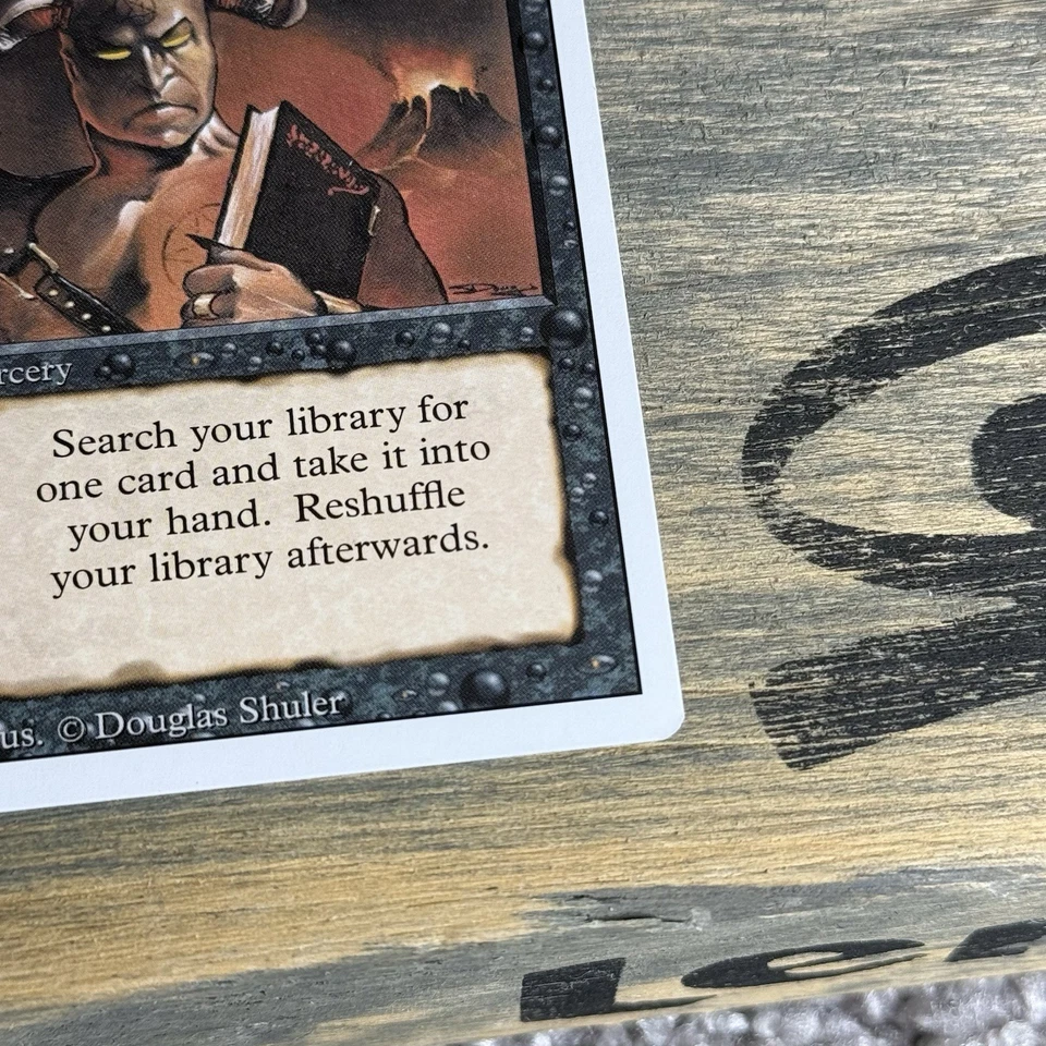 Magic: The Gathering Demonic Tutor Unlimited Edition Regular Card - Image 4 of 4