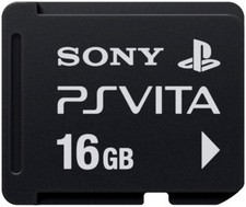 Sony PlayStation Vita 16 GB Memory Card Sony For PS Vita Expansion Very Good