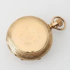 Elgin 1891 Pocket Watch Men Grade 95 6S 7J Gold Filled Hunter Manual Wind Runs
