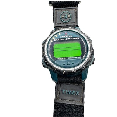 Timex Expedition Digital Compass CR1620 Water Resistant 100m Watch ( Need Batter