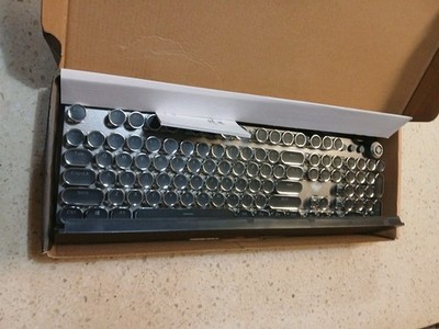 AUAL Square Punk F2088 Mechanical Keyboard 108 Keys Black Switch RGB USB Wired