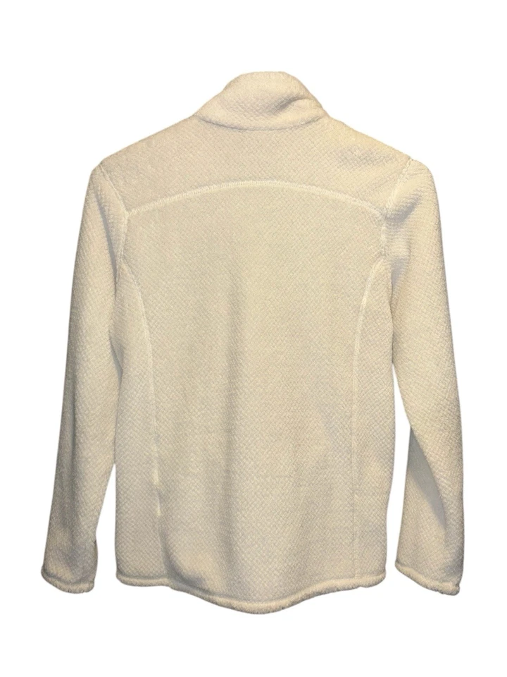 Пуловер для девочек Patagonia Re-Tool Snap-T® фиолетовый и белый размер 12 лет - Изображение 2 из 2