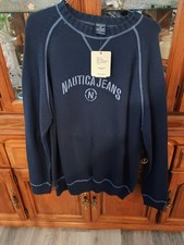Nautica Jeans Mens Pull Over Sweater Size Large