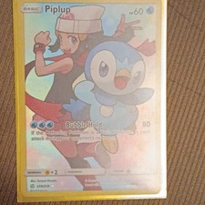 Piplup 239/236 Cosmic Eclipse Secret Rare Full Art Holo English 2019 on eBay