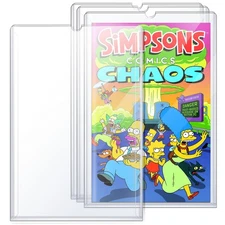 Comic Book Bags, Comic Book Top Loaders Fits Current, Regular, Silver Age Com...