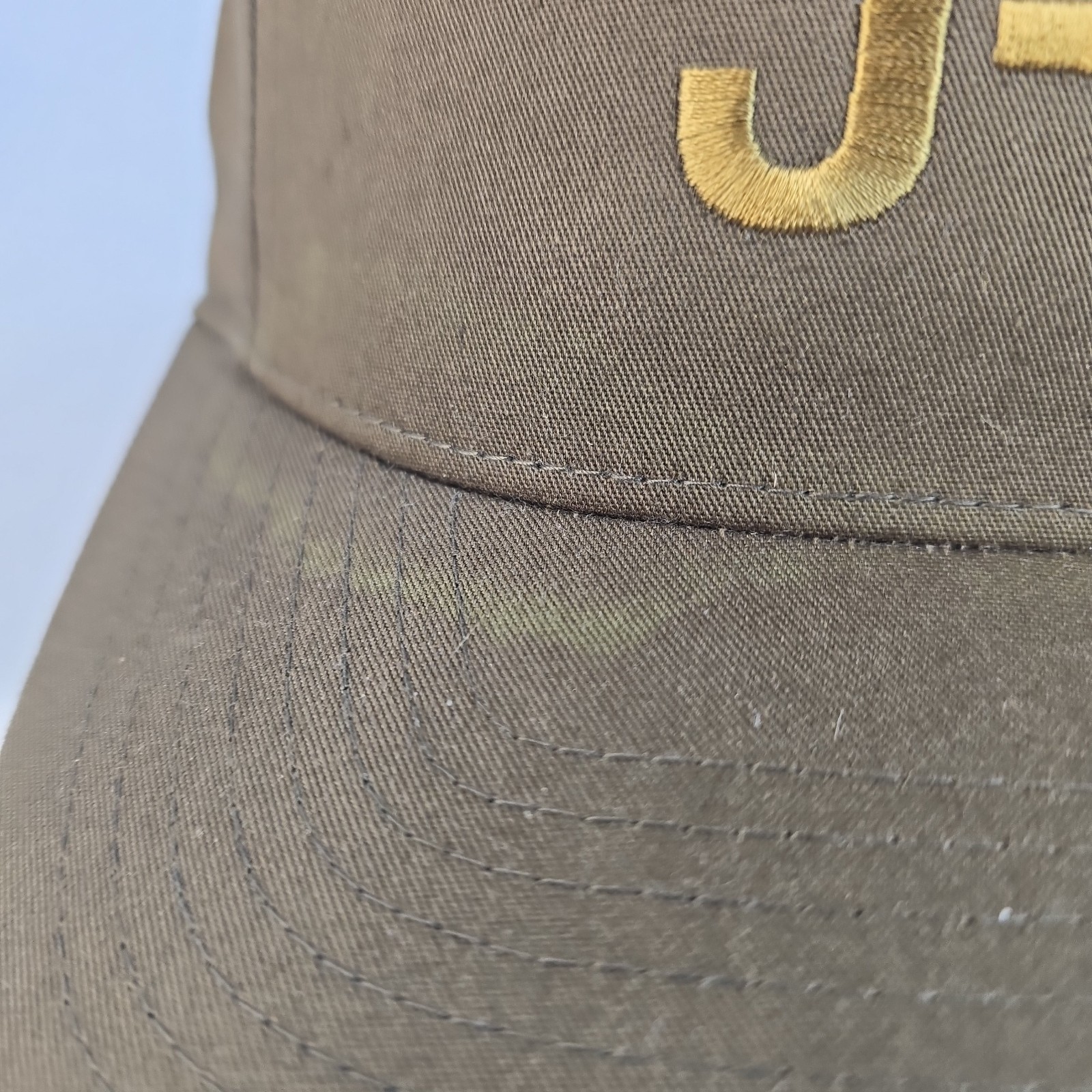 JRI Brown panel adjustable strapback baseball sty… - image 3