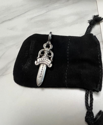 アクセサリー CHROME HEARTS DAGGER PENDANT Authentic [Chrome Hearts] DOUBLE DAGGER PENDANT | eBay