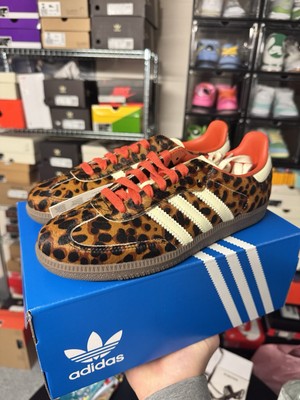 Adidas Samba OG Preloved red Leopard Print EU38 2/3 NEU 