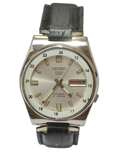 Vintage Seiko Automatic Date Day Dial Wrist Watch  S82