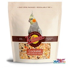 Volkman Avian Science Super Cockatiel With Sunflower Bird Food 4 Lbs