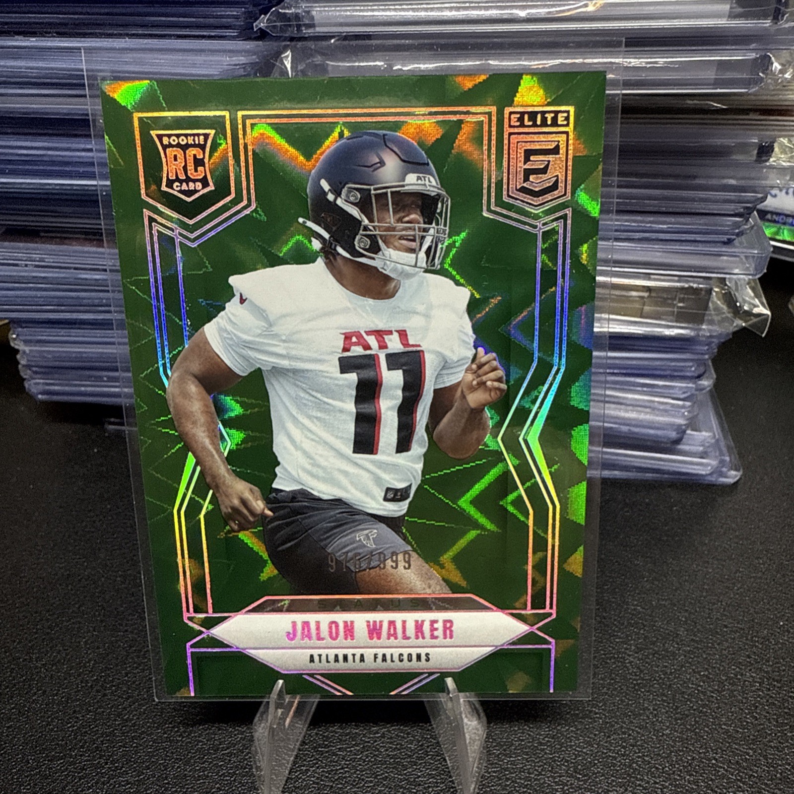 2025 Panini Donruss Elite Rookies Status Explosion /999 Jalon Walker Rookie RC