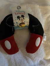 Baby Disney Mickey Mouse Neck Roll Pillow. New