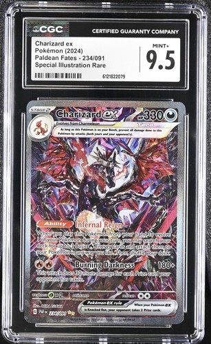 Charizard ex graded CGC 9.5 for sale on eBay